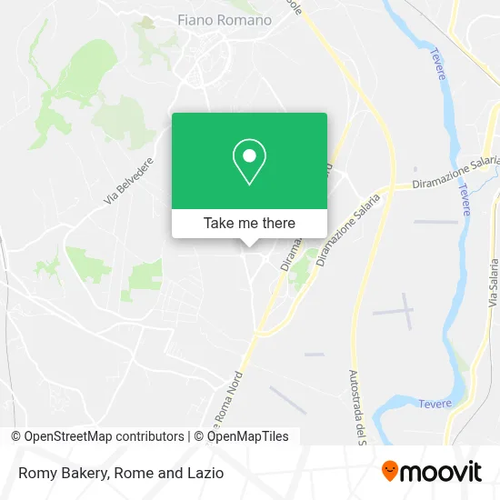 Romy Bakery map