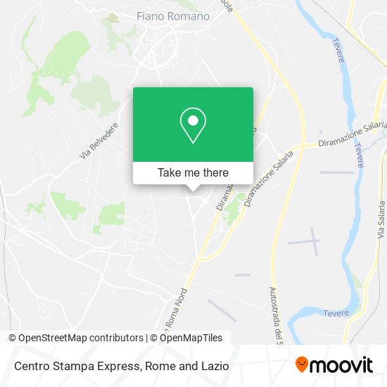 Centro Stampa Express map