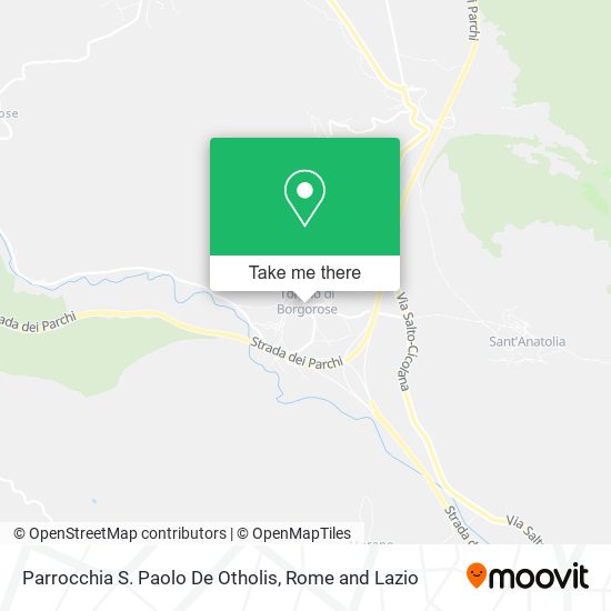 Parrocchia S. Paolo De Otholis map