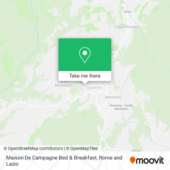 Maison De Campagne Bed & Breakfast map