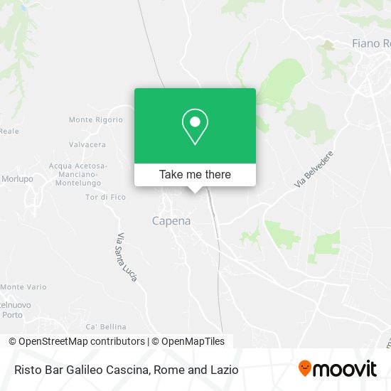 Risto Bar Galileo Cascina map