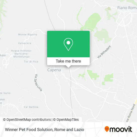 Winner Pet Food Solution map