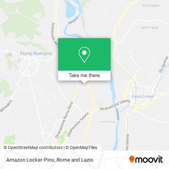 Amazon Locker-Pino map