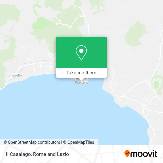 Il Casalago map