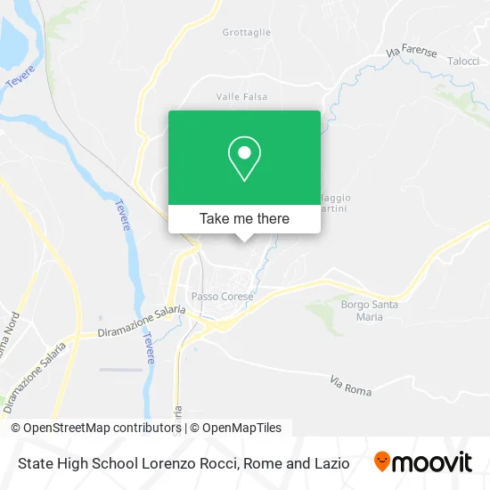 Lorenzo Rocci State High School map