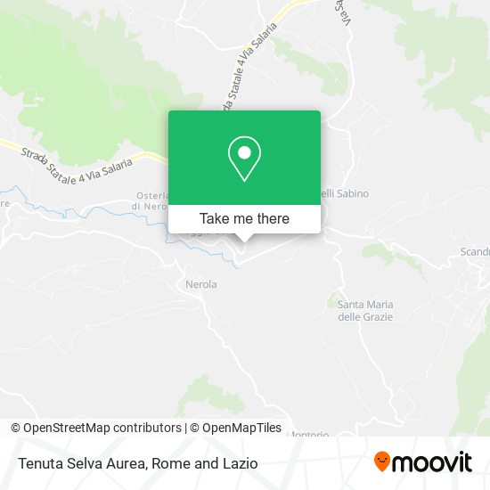 Tenuta Selva Aurea map