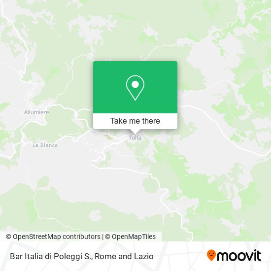 Bar Italia di Poleggi S. map