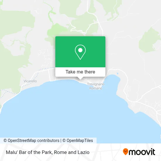 Malu' Bar of the Park map
