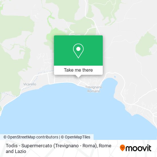 Todis - Supermercato (Trevignano - Roma) map