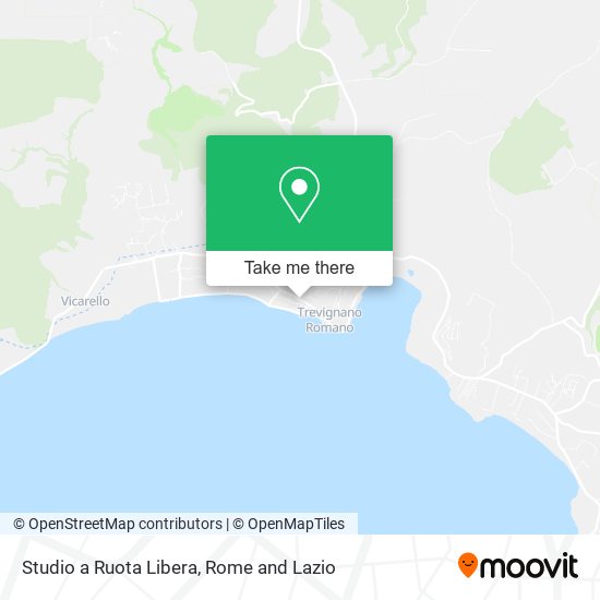 Studio a Ruota Libera map