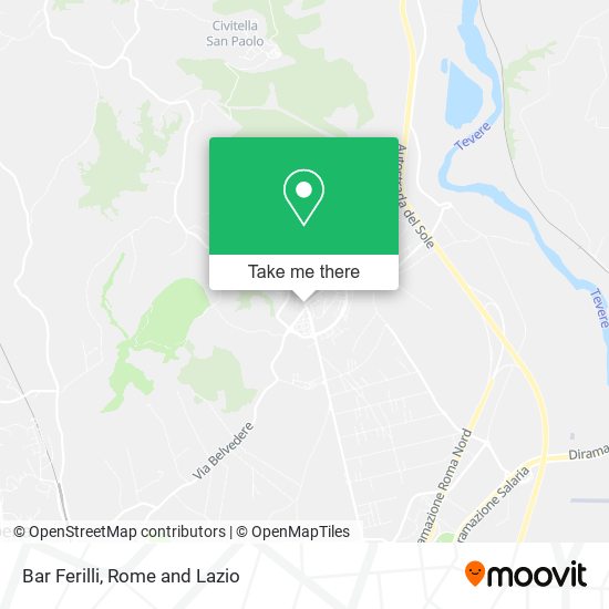 Bar Ferilli map