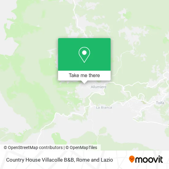 Country House Villacolle B&B map