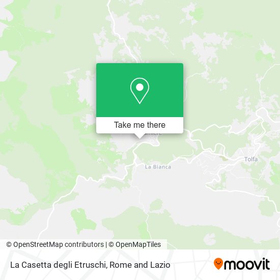La Casetta degli Etruschi map