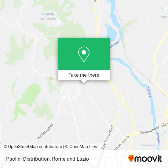 Paolini Distribution map