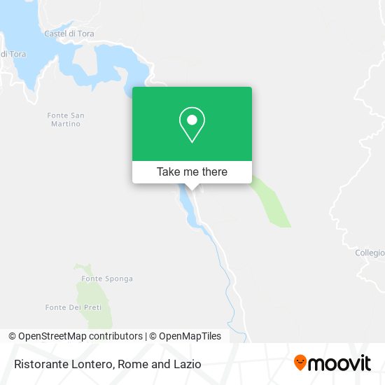Ristorante Lontero map