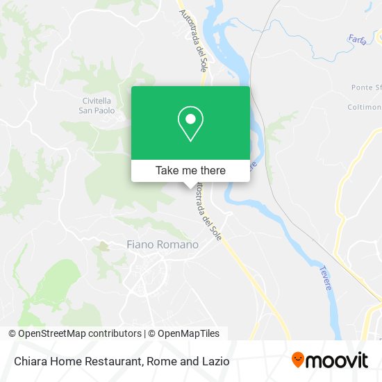 Chiara Home Restaurant map