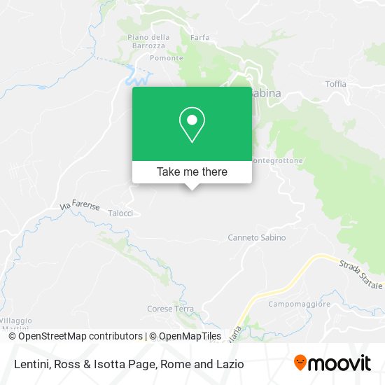 Lentini, Ross & Isotta Page map