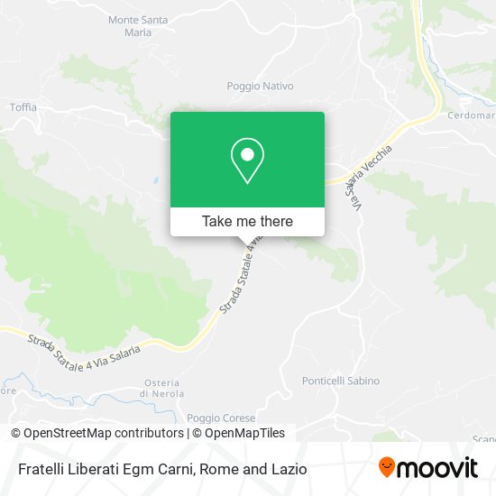 Fratelli Liberati Egm Carni map