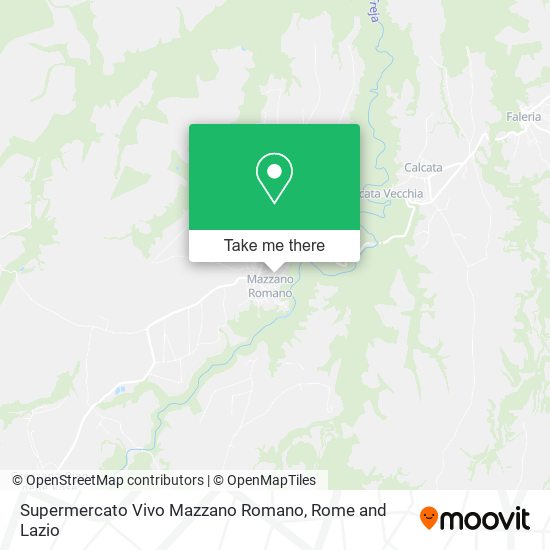 Supermercato Vivo Mazzano Romano map