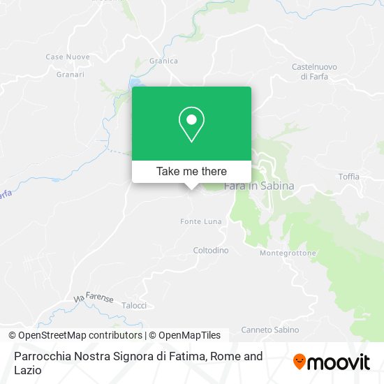 Parrocchia Nostra Signora di Fatima map