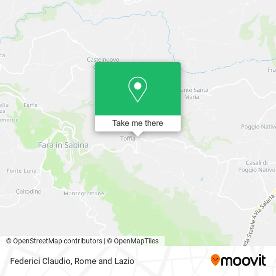 Claudio Federici map