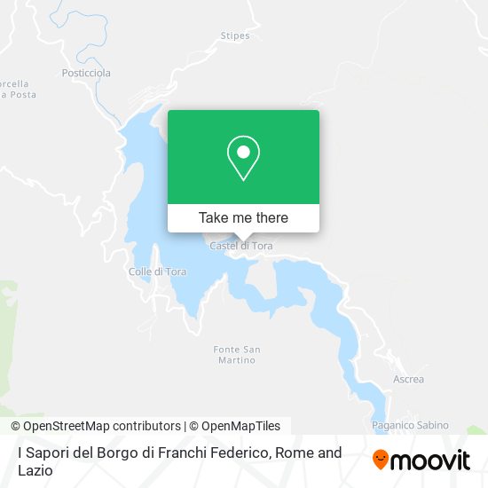 I Sapori del Borgo di Franchi Federico map