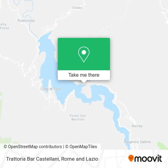 Castellani Trattoria Bar map
