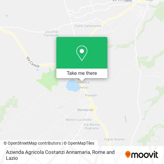 Azienda Agricola Costanzi Annamaria map