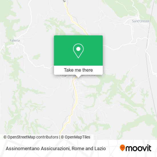 Assinomentano Assicurazioni map