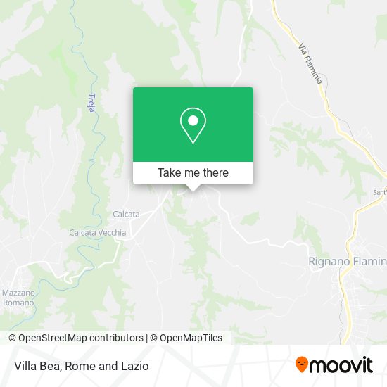 Villa Bea map