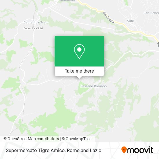 Supermercato Tigre Amico map