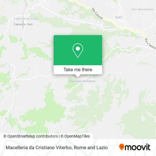 Macelleria da Cristiano Viterbo map