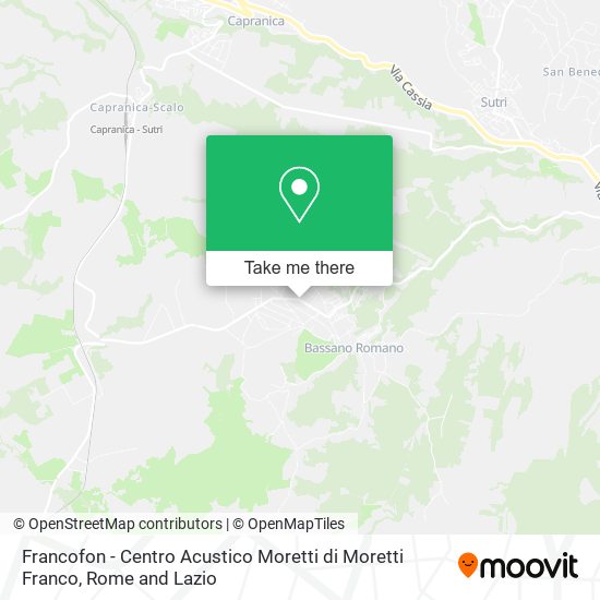 Francofon - Centro Acustico Moretti di Moretti Franco map