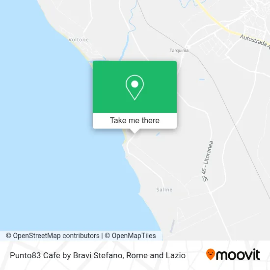 Punto83 Cafe by Bravi Stefano map