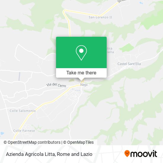 Azienda Agricola Litta map