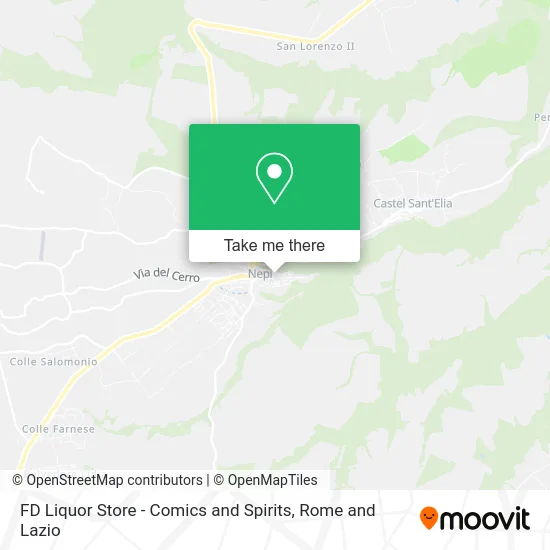 FD Liquor Store - Comics and Spirits map