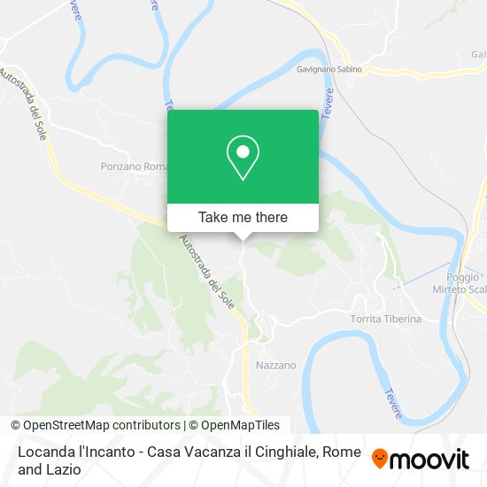 Locanda l'Incanto - Casa Vacanza il Cinghiale map