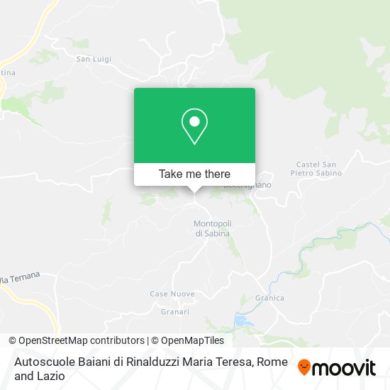 Autoscuole Baiani di Rinalduzzi Maria Teresa map