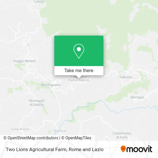 Two Lions Agricultural Farm map