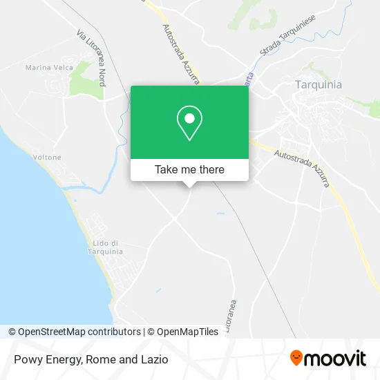 Powy Energy map