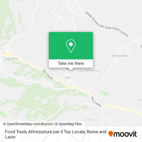 Food Tools Attrezzature per il Tuo Locale map