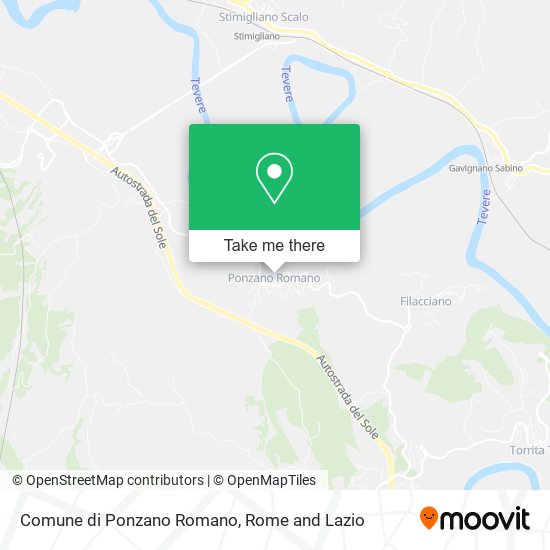 Comune di Ponzano Romano map