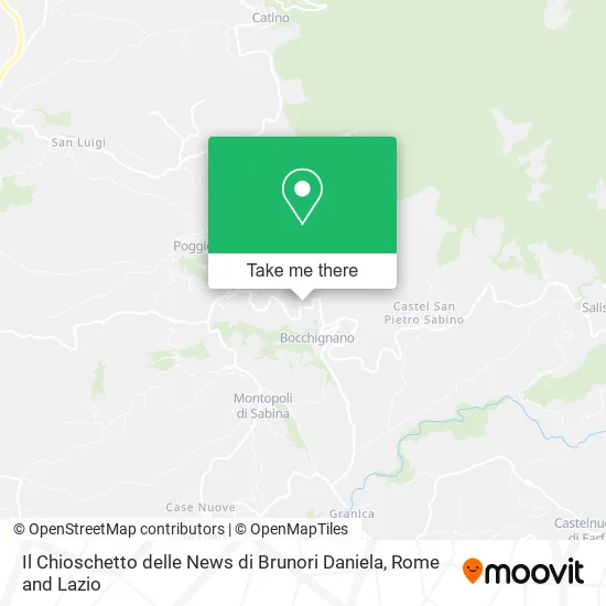 News Kiosk by Brunori Daniela map