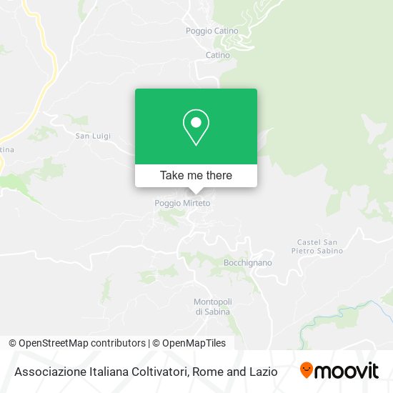 Associazione Italiana Coltivatori map