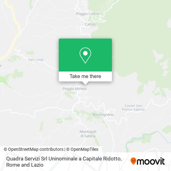 Quadra Servizi Srl Uninominale a Capitale Ridotto map
