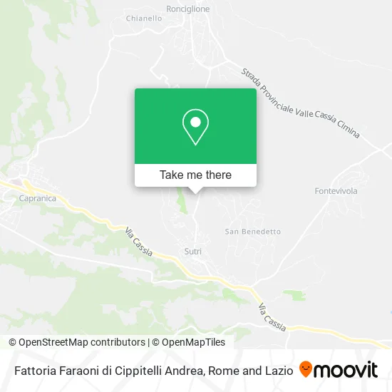 Faraoni Farm by Andrea Cippitelli map