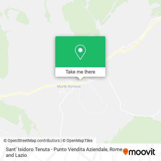 Sant' Isidoro Tenuta - Punto Vendita Aziendale map