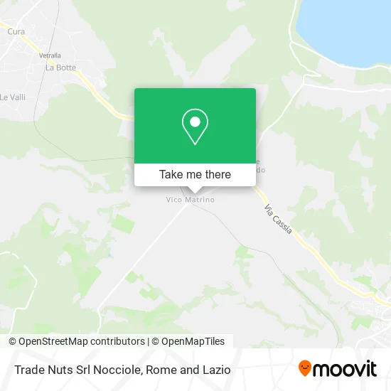 Trade Nuts Srl Hazelnuts map
