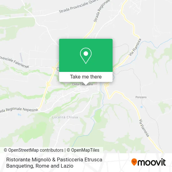 Mignolò Restaurant & Etruscan Pastry Banqueting map