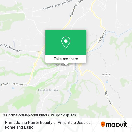 Primadonna Hair & Beauty di Annarita e Jessica map